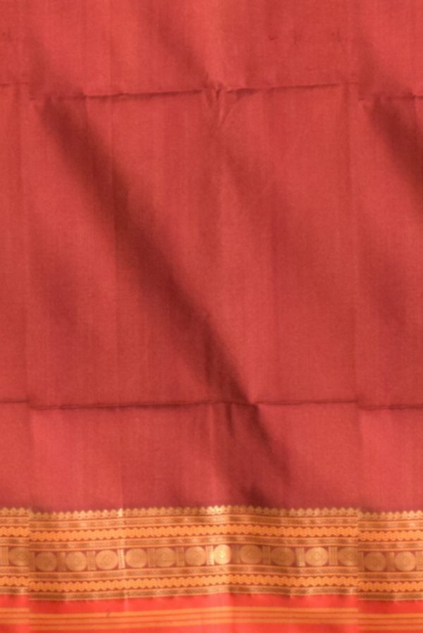 Grey Handloom Silk Cotton Saree K0212021006 2 Blouse